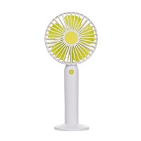 Mini Handheld Fan  Portable Electric Fan with USB Rechargeable Battery  3 Modes of Wind Speed Can Be Switched  Personal Desktop Fan with Base  Cooling Electric Fan for Outdoor  Home or Office - B07BSBB1JT